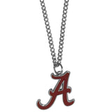 Alabama Crimson Tide Chain Necklace with Small Charm - Alabama Crimson Tide - Flyclothing LLC
