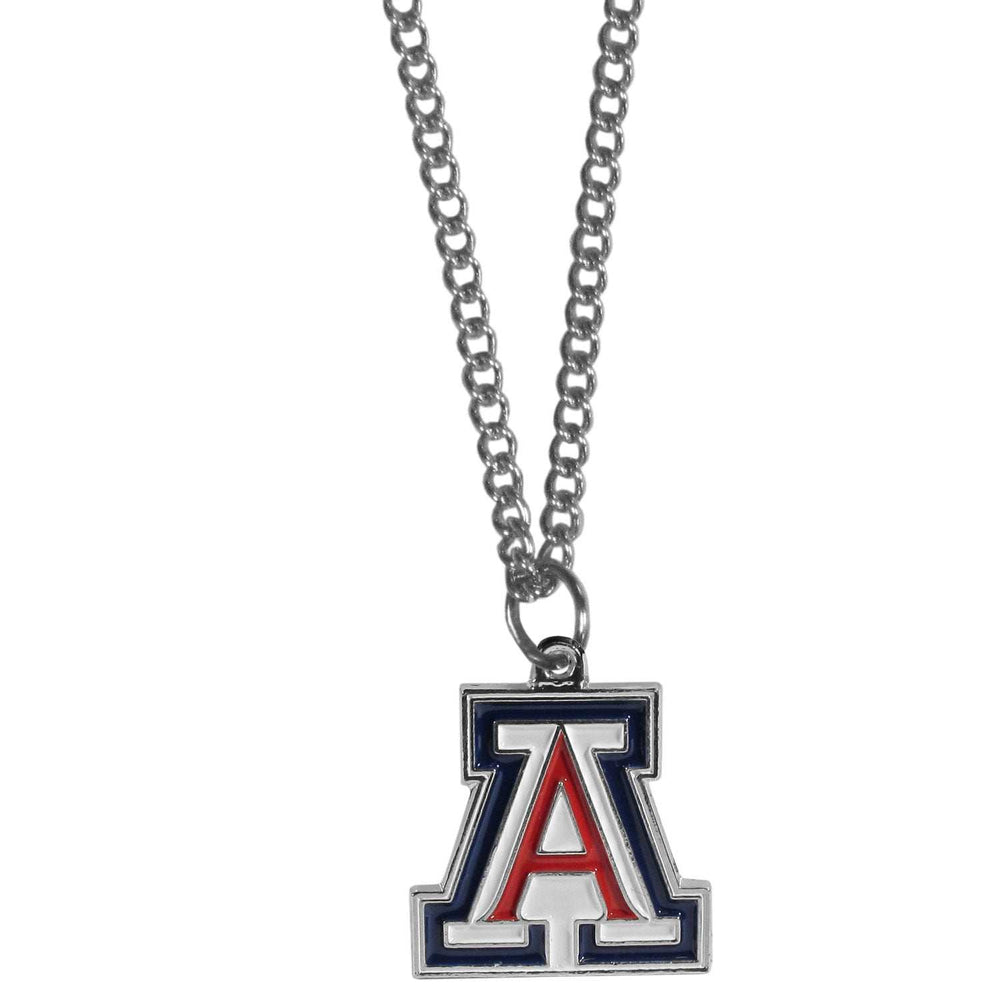 Arizona Wildcats Chain Necklace with Small Charm - Arizona Wildcats - Flyclothing LLC
