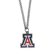 Arizona Wildcats Chain Necklace with Small Charm - Arizona Wildcats - Flyclothing LLC