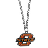 Oklahoma State Cowboys Chain Necklace with Small Charm - Oklahoma St. Cowboys - Flyclothing LLC