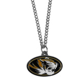 Missouri Tigers Chain Necklace with Small Charm - Missouri Tigers - Flyclothing LLC