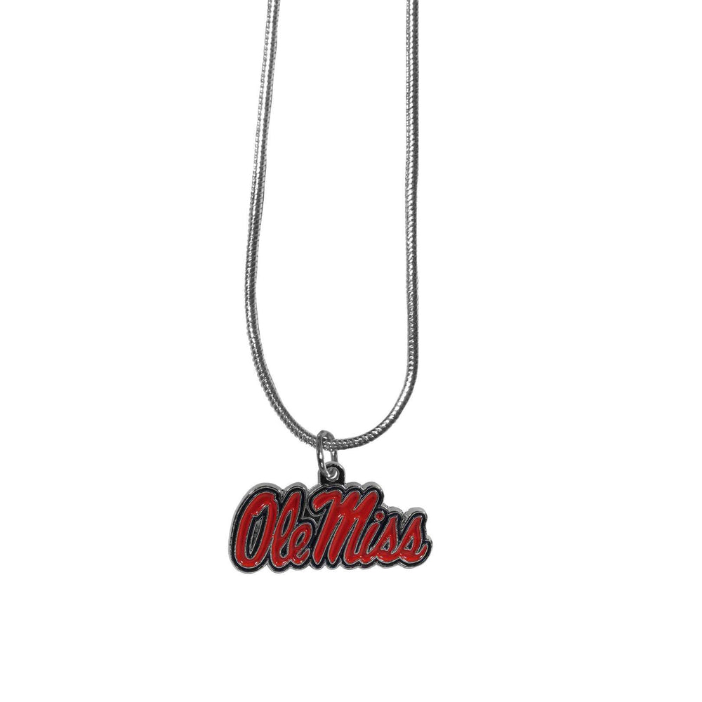 Mississippi Rebels Snake Chain Necklace - Mississippi Rebels - Flyclothing LLC