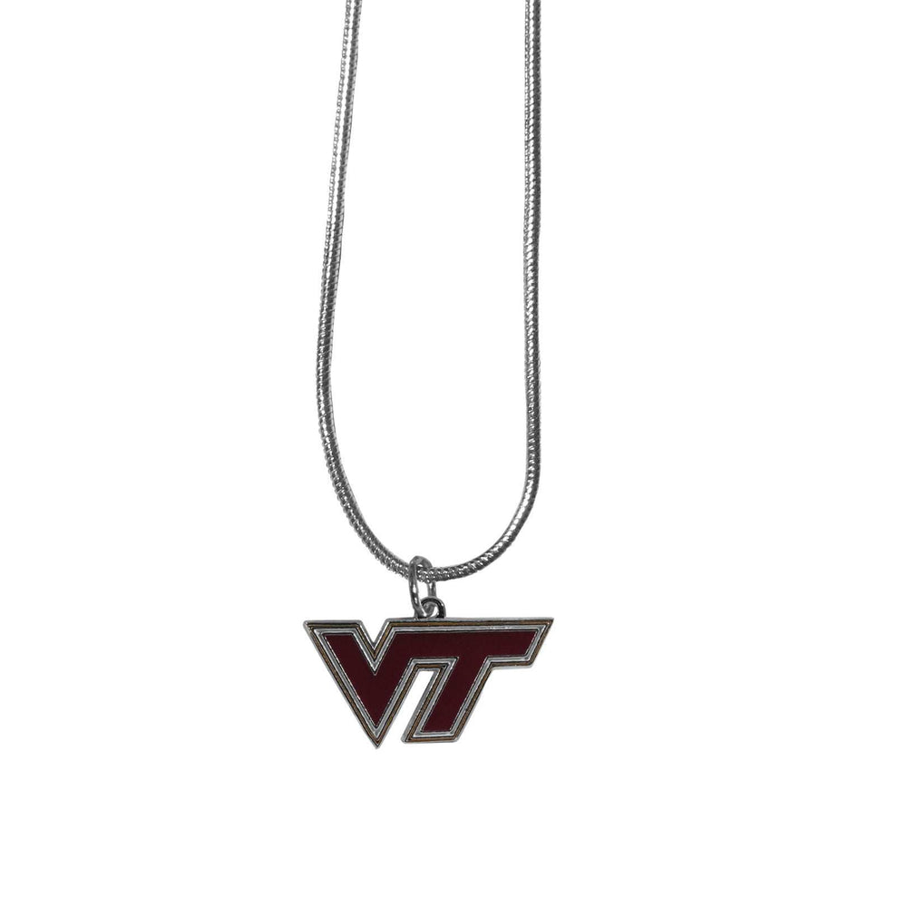 Virginia Tech Hokies Snake Chain Necklace - Virginia Tech Hokies - Flyclothing LLC
