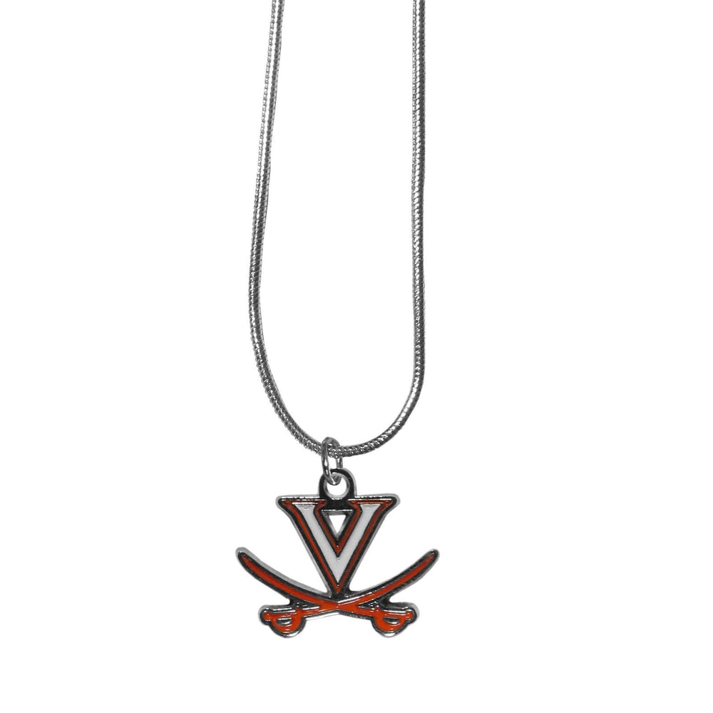 Virginia Cavaliers Snake Chain Necklace - Virginia Cavaliers - Flyclothing LLC