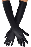 Daisy Corsets Black Satin Gloves - Long - Daisy Corsets - Flyclothing LLC