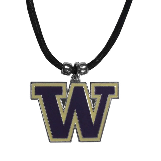 Washington Huskies Cord Necklace - Washington Huskies - Flyclothing LLC