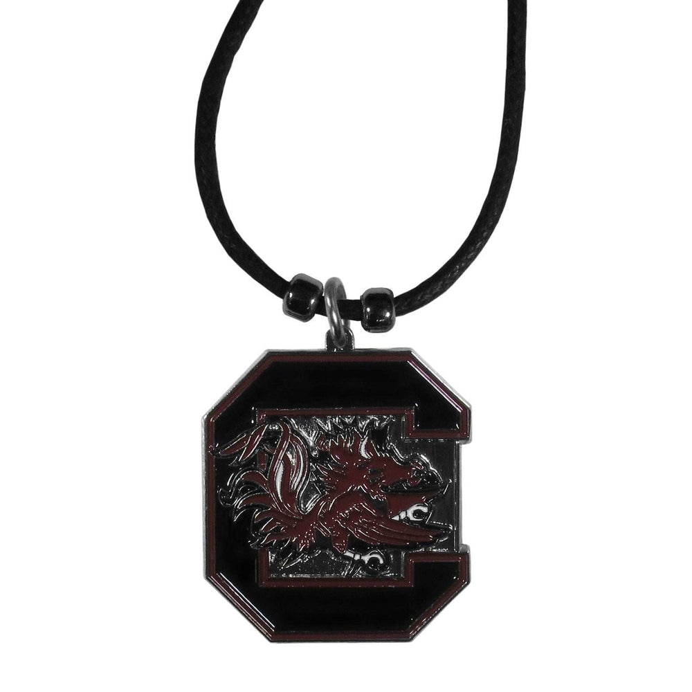 S. Carolina Gamecocks Cord Necklace - S. Carolina Gamecocks - Flyclothing LLC