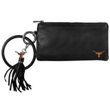 Texas Longhorns Leather Women's Bracelet Wallet - Texas Longhorns - Flyclothing LLC