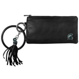 Michigan St. Spartans Leather Women's Bracelet Wallet - Michigan St. Spartans - Flyclothing LLC