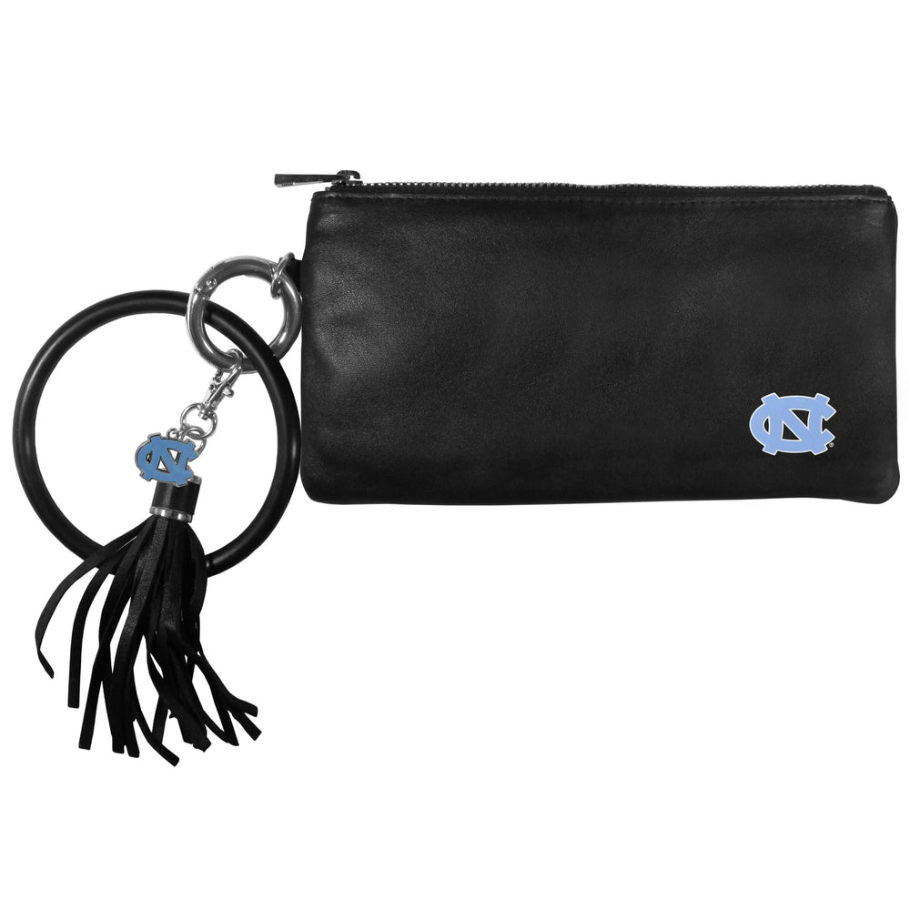 N. Carolina Tar Heels Leather Women's Bracelet Wallet - N. Carolina Tar Heels - Flyclothing LLC