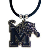 Memphis Rubber Cord Necklace - Memphis Tigers - Flyclothing LLC
