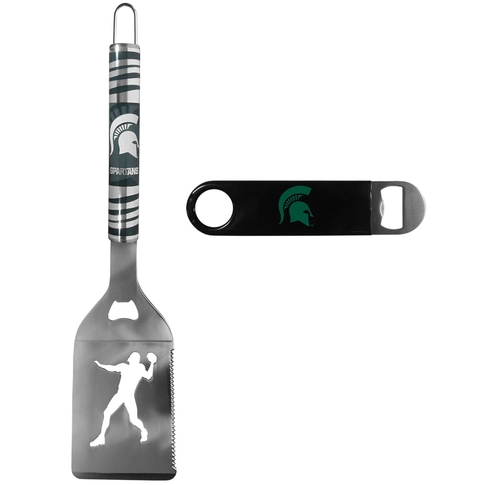 Michigan St. Spartans Tailgater Spatula w/Bottle Opener - Michigan St. Spartans - Flyclothing LLC