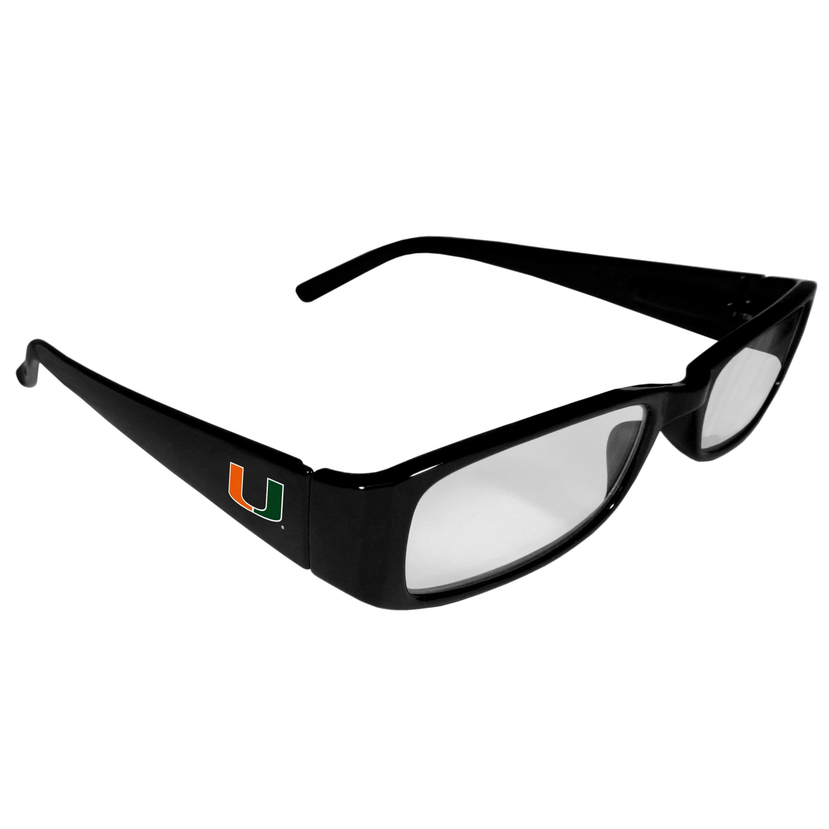 Miami Hurricanes Printed Reading Glasses, +2.50