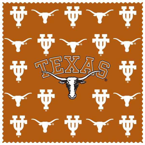 Texas Longhorns Microfiber Cleaning Cloth - Texas Longhorns - Flyclothing LLC