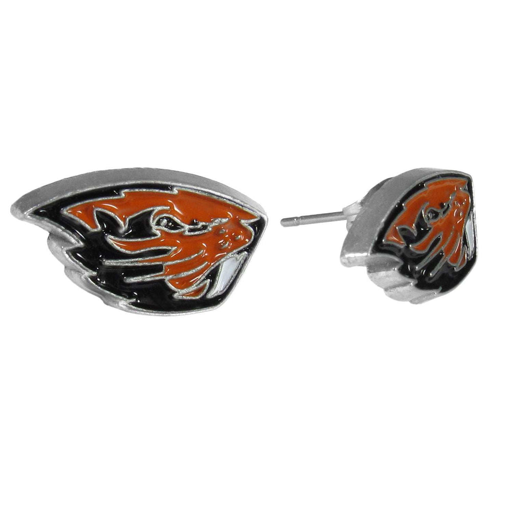 Oregon St. Beavers Stud Earrings - Oregon St. Beavers - Flyclothing LLC