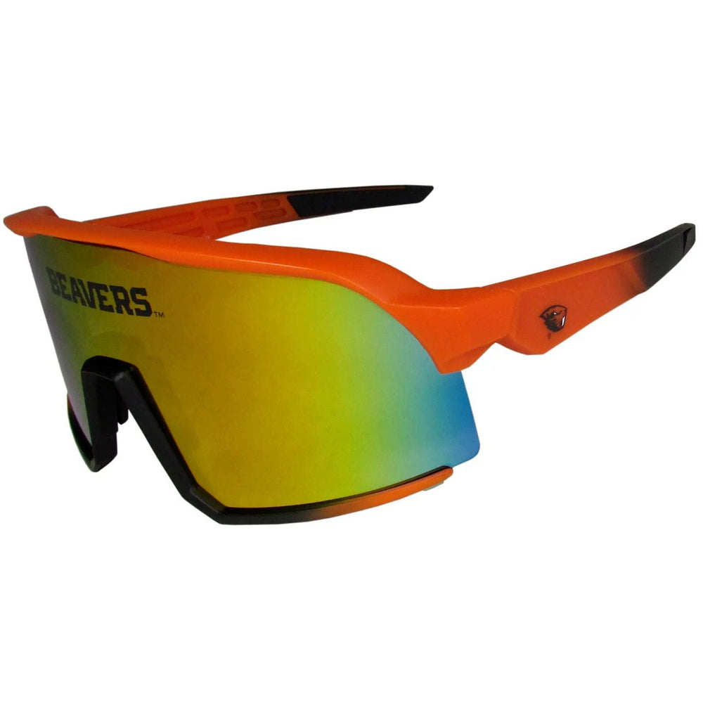Oregon St. Beavers Navigator Shield Sunglasses - Oregon St. Beavers - Flyclothing LLC