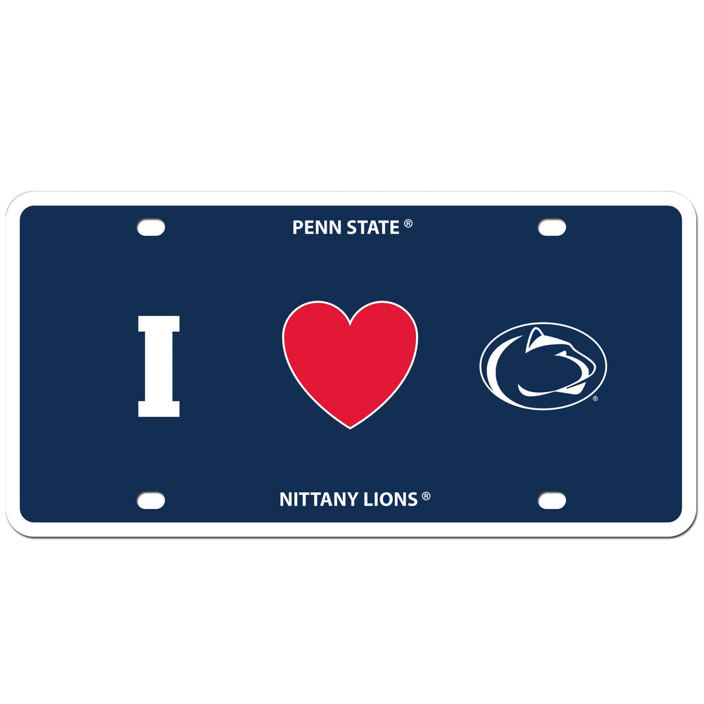 Penn St. Nittany Lions Styrene License Plate - Penn St. Nittany Lions - Flyclothing LLC