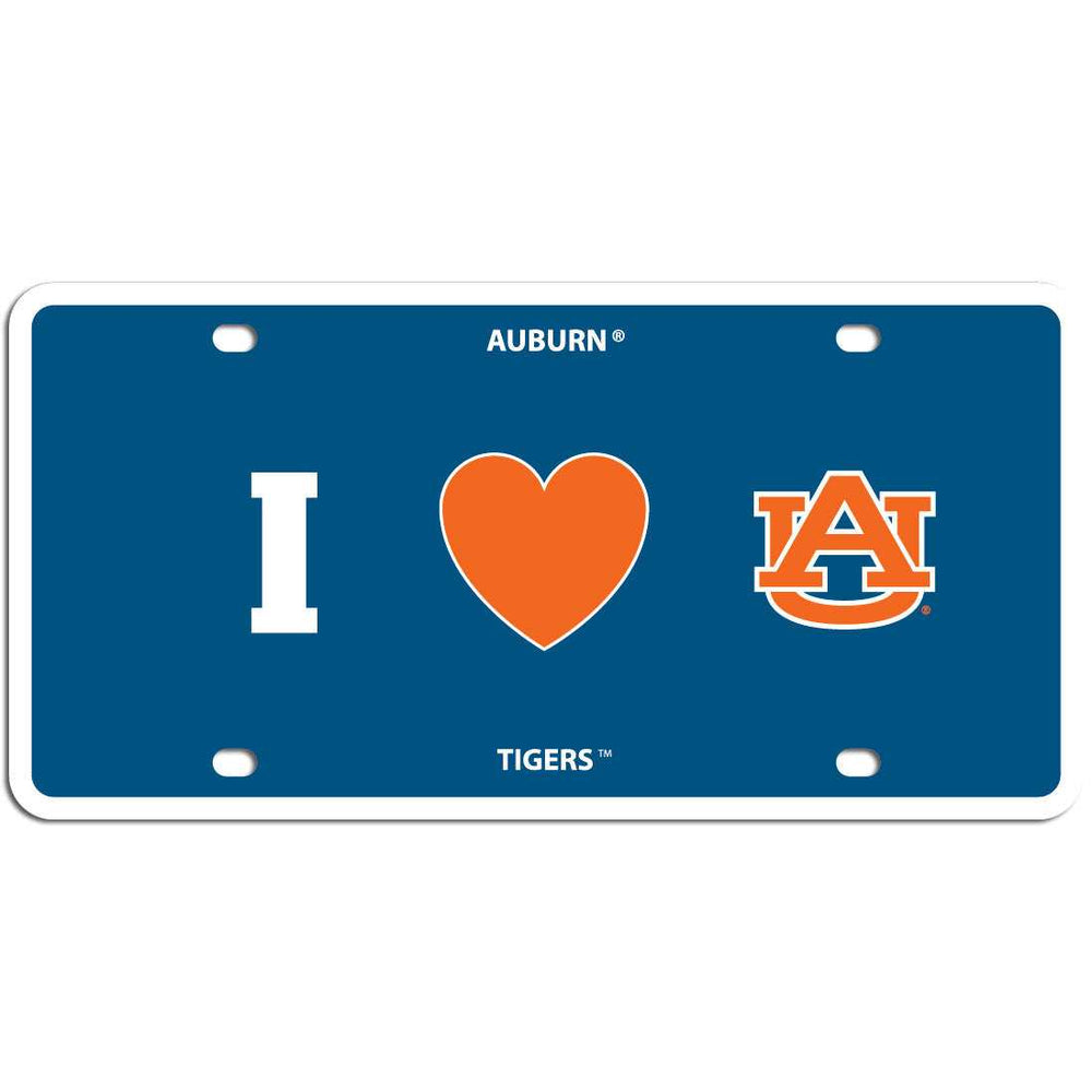 Auburn Tigers Styrene License Plate - Auburn Tigers - Flyclothing LLC