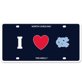 N. Carolina Tar Heels Styrene License Plate - N. Carolina Tar Heels - Flyclothing LLC