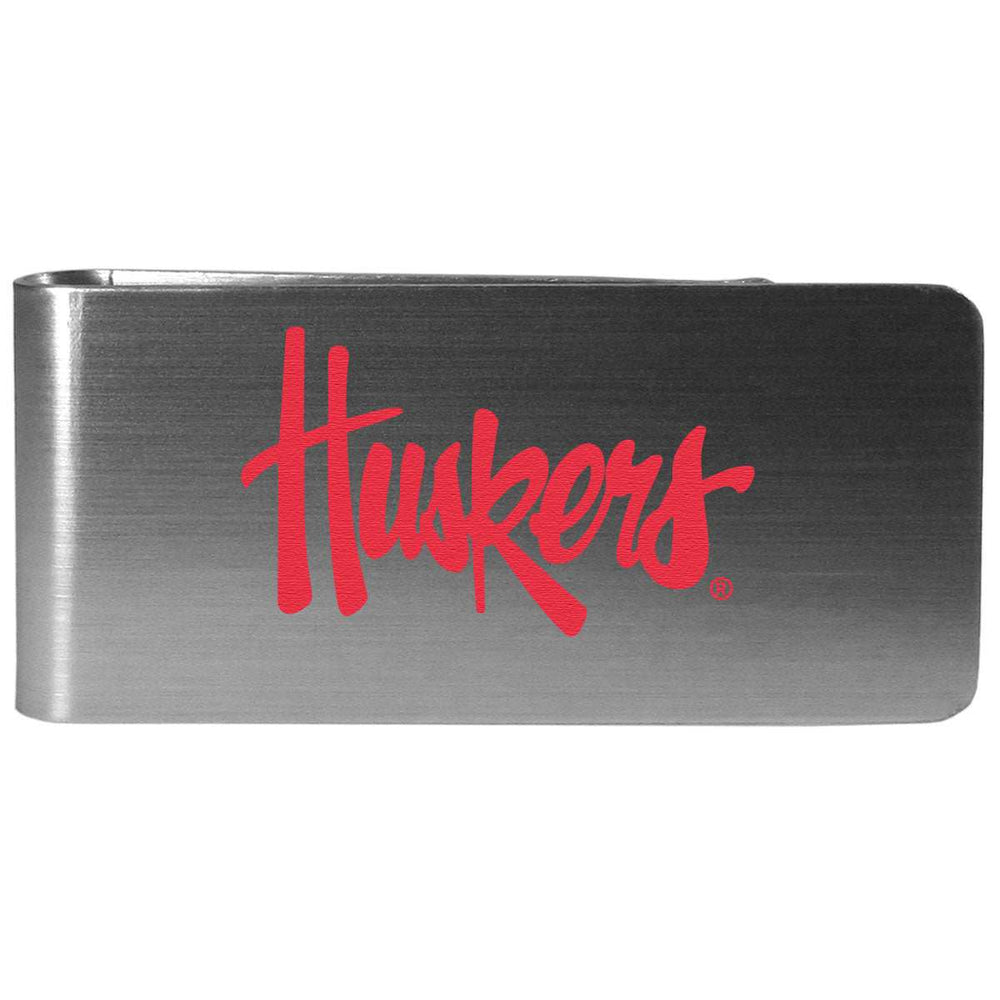 Nebraska Cornhuskers Steel Money Clip Logo - Nebraska Cornhuskers - Flyclothing LLC