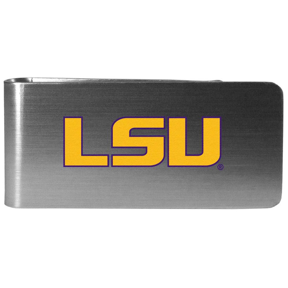 LSU Tigers Steel Money Clip Logo - LSU Tigers - Flyclothing LLC