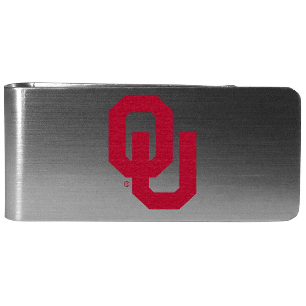 Oklahoma Sooners Steel Money Clip Logo - Oklahoma Sooners - Flyclothing LLC