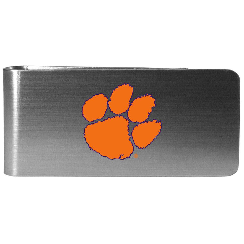 Clemson Tigers Steel Money Clip Logo - Clemson Tigers - Flyclothing LLC