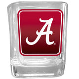 Alabama Crimson Tide Square Glass Shot - Alabama Crimson Tide - Flyclothing LLC