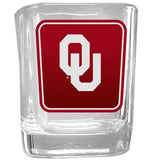 Oklahoma Sooners Square Glass Shot - Oklahoma Sooners - Flyclothing LLC