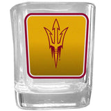 Arizona St. Sun Devils Square Glass Shot Glass - Arizona St. Sun Devils - Flyclothing LLC
