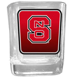 N. Carolina St. Wolfpack Square Glass Shot Glass - N. Carolina St. Wolfpack - Flyclothing LLC