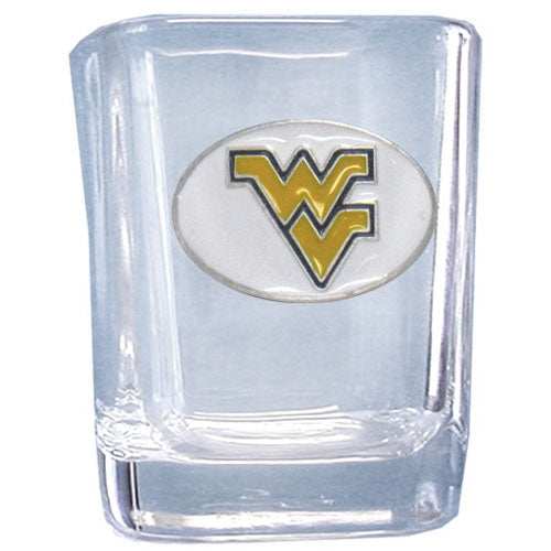 W. Virginia Mountaineers Square Shot Glass - W. Virginia Mountaineers - Flyclothing LLC