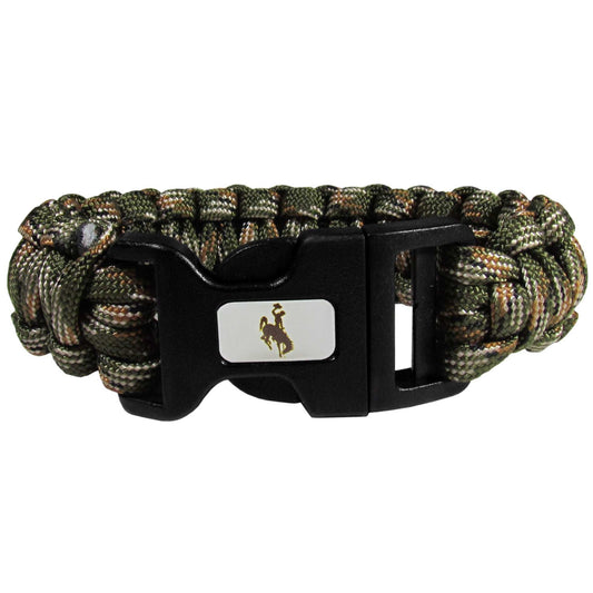 Wyoming Cowboy Camo Survivor Bracelet - Wyoming Cowboy - Flyclothing LLC