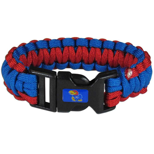 Kansas Jayhawks Survivor Bracelet - Kansas Jayhawks - Flyclothing LLC