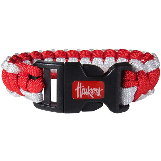 Nebraska Cornhuskers Survivor Bracelet - Nebraska Cornhuskers - Flyclothing LLC