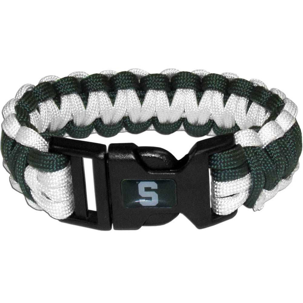 Michigan St. Spartans Survivor Bracelet - Michigan St. Spartans - Flyclothing LLC