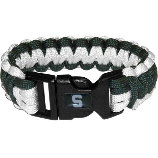 Michigan St. Spartans Survivor Bracelet - Michigan St. Spartans - Flyclothing LLC