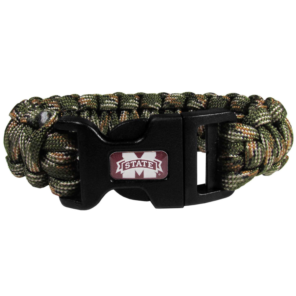 Mississippi St. Bulldogs Camo Survivor Bracelet - Mississippi St. Bulldogs - Flyclothing LLC