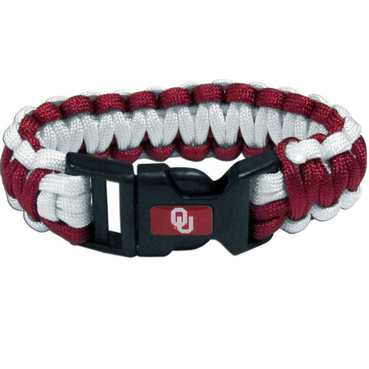 Oklahoma Sooners Survivor Bracelet - Oklahoma Sooners - Flyclothing LLC