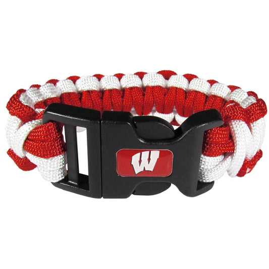 Wisconsin Badgers Survivor Bracelet - Wisconsin Badgers - Flyclothing LLC