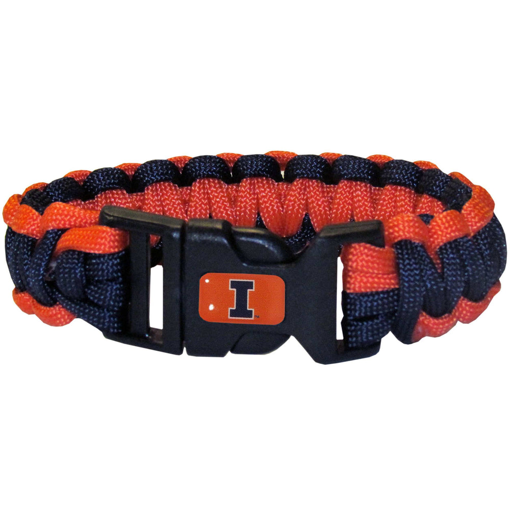 Illinois Fighting Illini Survivor Bracelet - Illinois Fighting Illini - Flyclothing LLC
