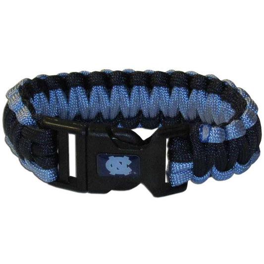 N. Carolina Tar Heels Survivor Bracelet - N. Carolina Tar Heels - Flyclothing LLC