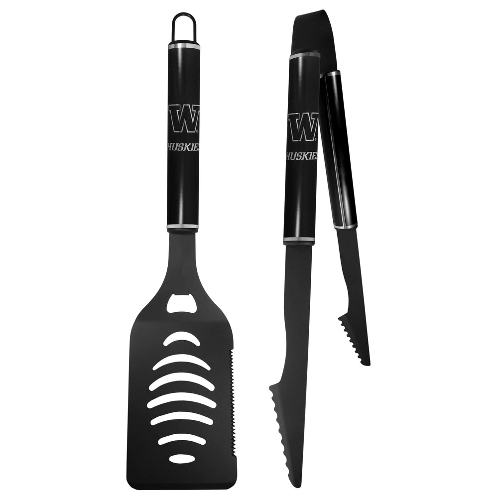 Washington Huskies 2 pc Monochromatic Tailgate BBQ Set - Siskiyou Buckle - Flyclothing LLC