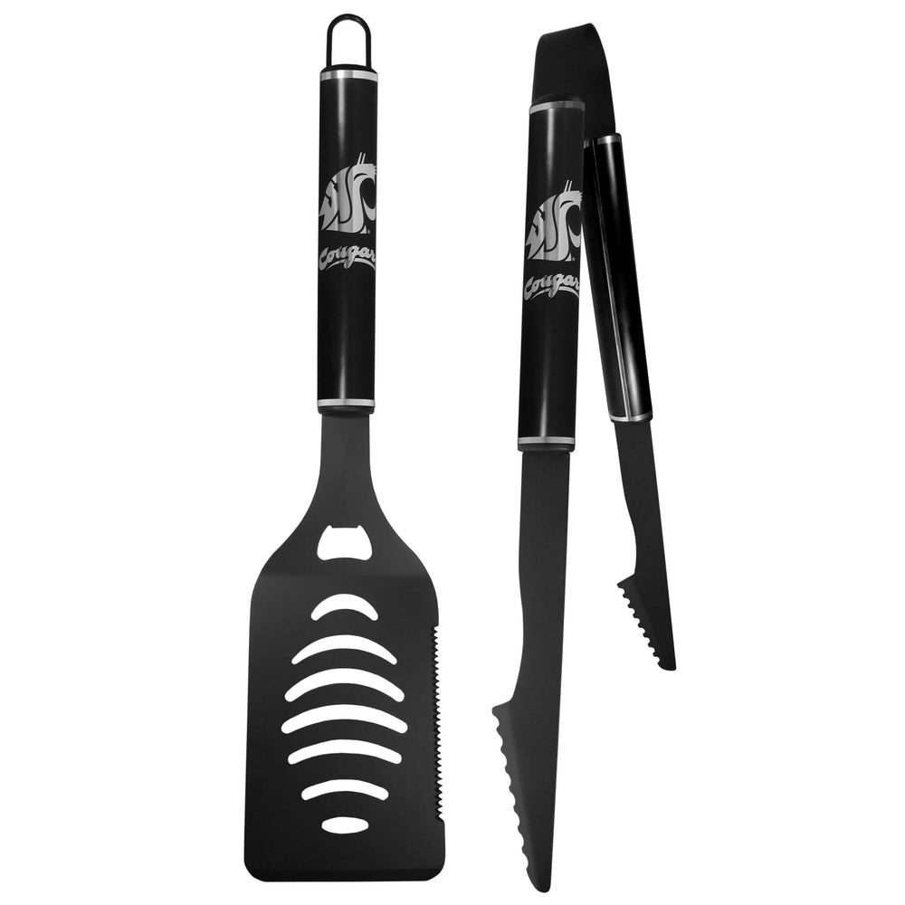 Washington St. Cougars 2 pc Monochromatic Tailgate BBQ Set - Siskiyou Buckle - Flyclothing LLC