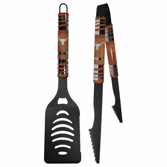 Texas Longhorns 2 pc Black Tailgate BBQ Set - Siskiyou Buckle - Flyclothing LLC