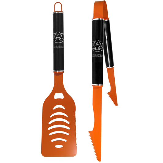 Auburn Tigers 2 pc Color and Black Tailgate BBQ Set