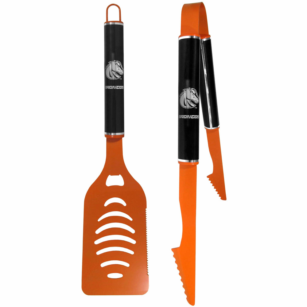 Boise St. Broncos 2 pc Color and Black Tailgate BBQ Set - Siskiyou Buckle - Flyclothing LLC
