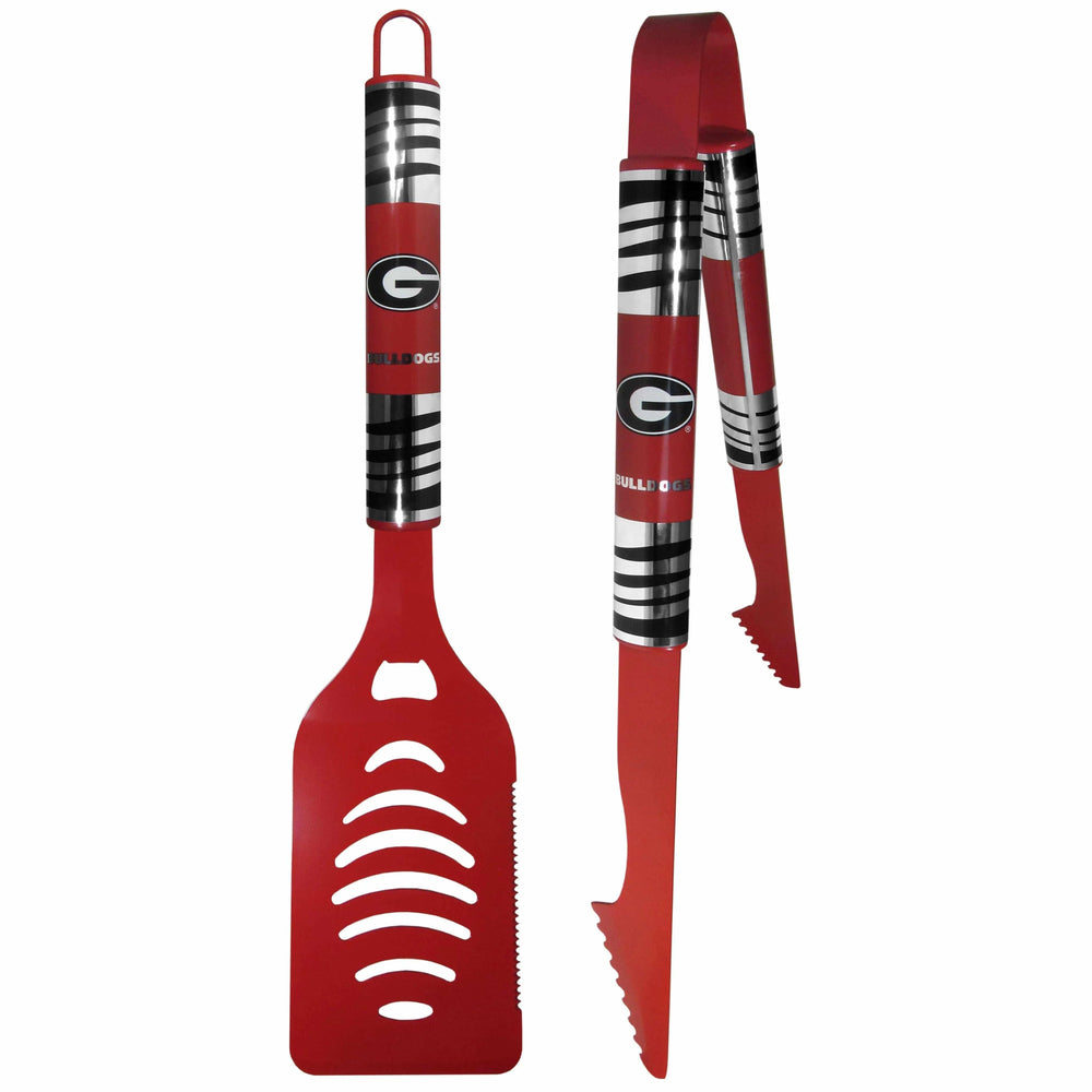 Georgia Bulldogs 2 pc Color Tailgate BBQ Set - Siskiyou Buckle - Flyclothing LLC