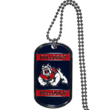 Fresno St. Bulldogs Tag Necklace - Fresno St. Bulldogs - Flyclothing LLC