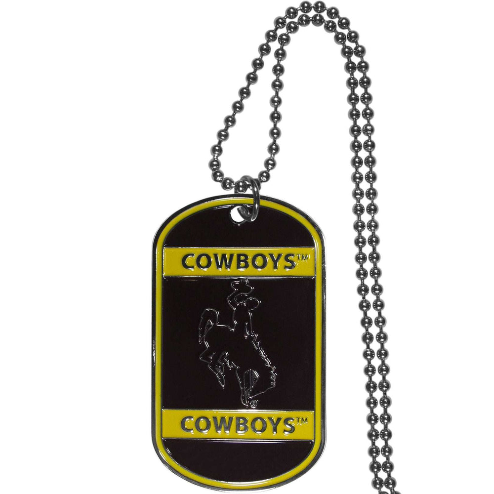 Wyoming Cowboy Tag Necklace - Wyoming Cowboy - Flyclothing LLC
